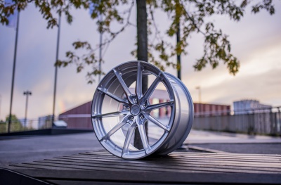 JR37 Silver Machined Face