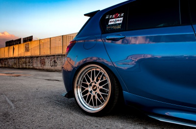 BMW japan racing wheels details