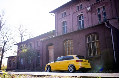 Audi japan racing wheels details