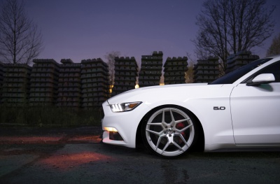 Ford Silver Machined Face