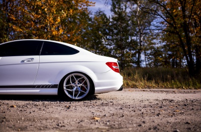 Mercedes-Benz Silver Machined Face