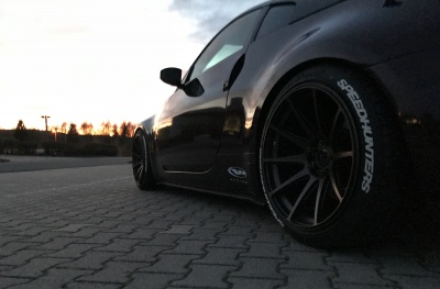 Nissan japan racing wheels details