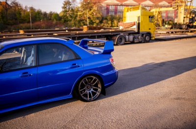 Subaru japan racing rim details