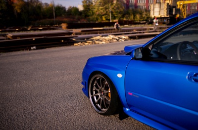 Subaru japan racing rim details