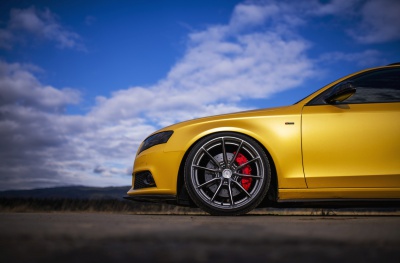 Audi japan racing wheels details