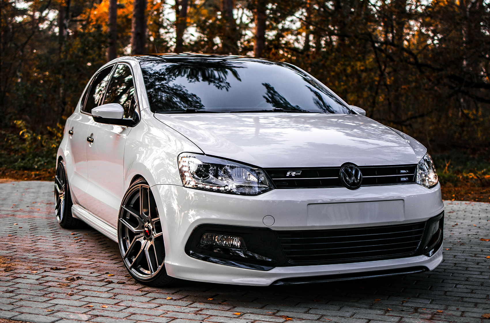 Volkswagen Polo White Modified