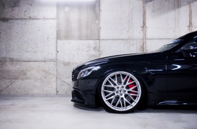 Mercedes-Benz japan racing rim details