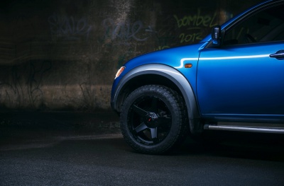 Mitsubishi Matt Black