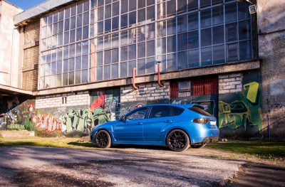 Subaru Matt Black