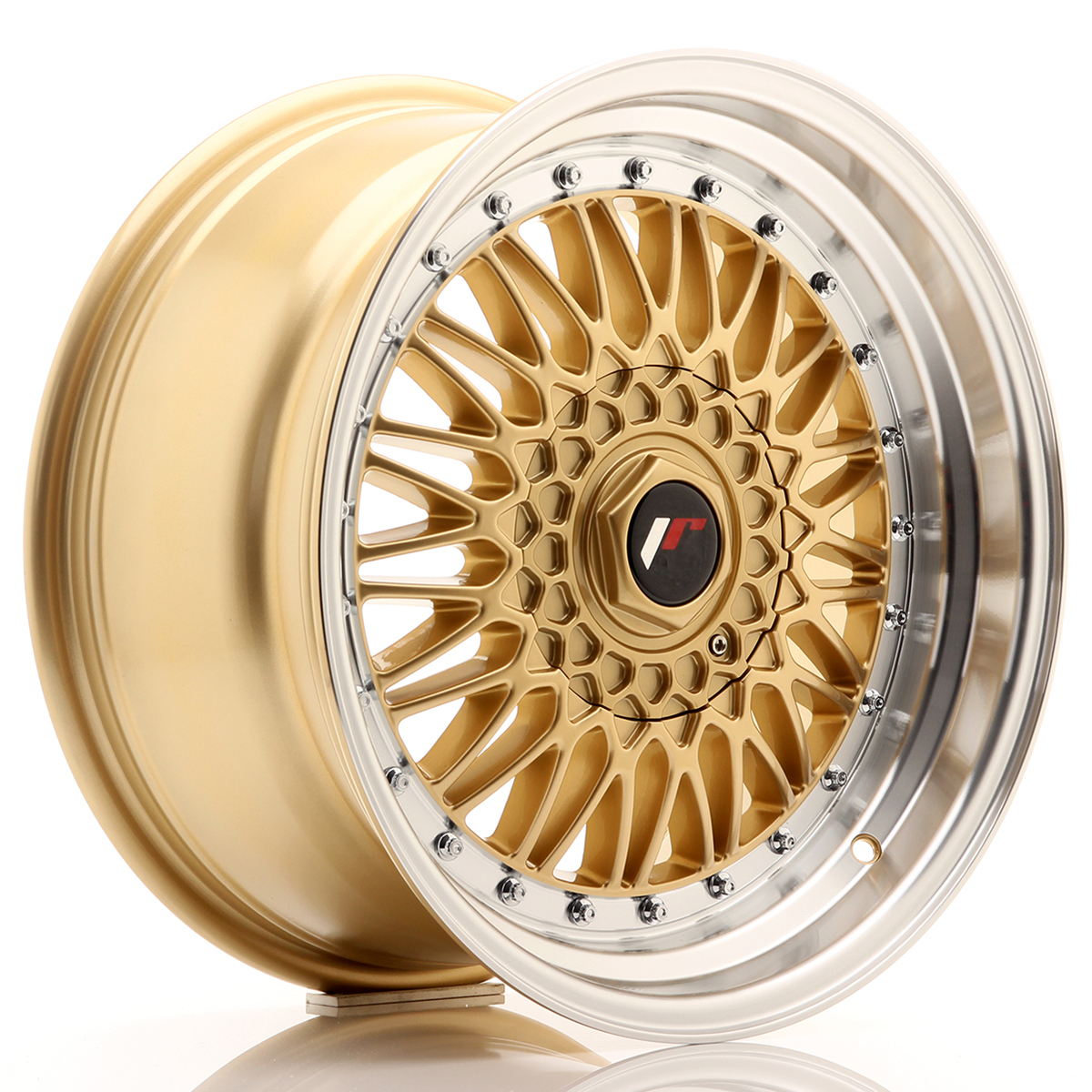 JR Wheels JR9 17x8,5 ET20 5x112/120 Gold w/Machined Lip JR