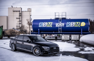 Audi Silver Machined Face