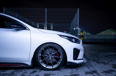 Kia japan racing rim details