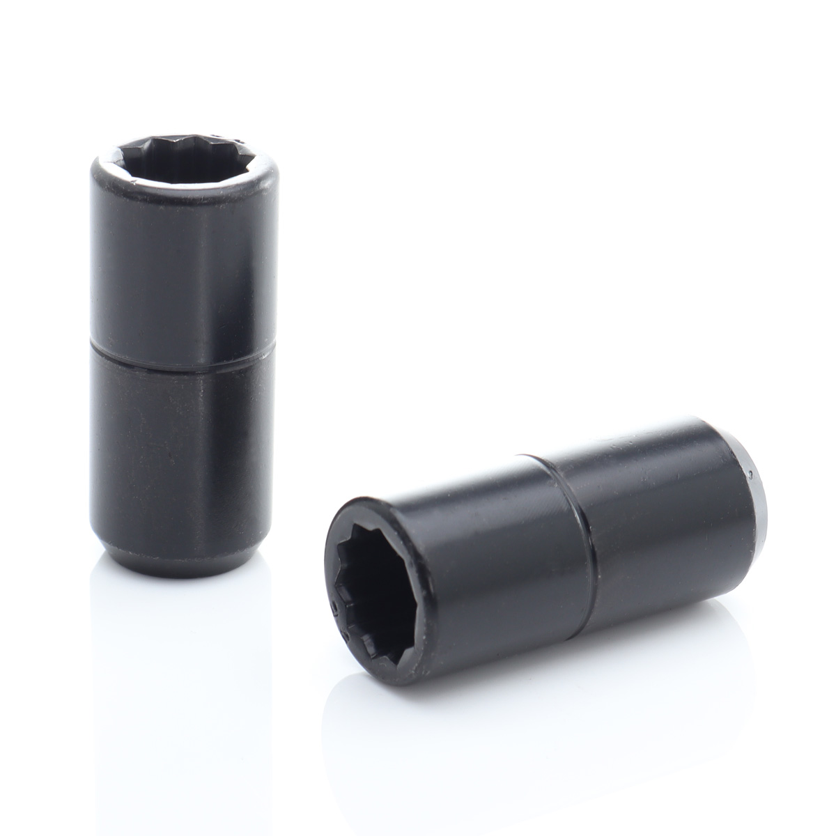 Star lug nut key top