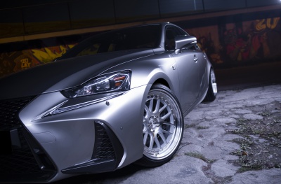 Lexus japan racing wheels details