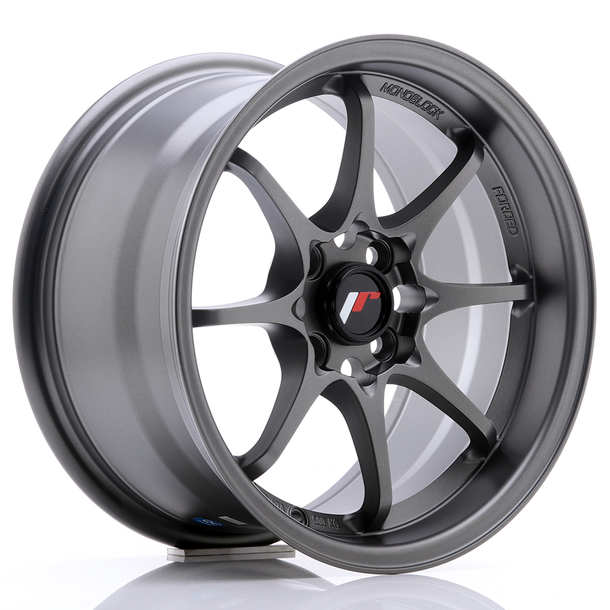 JR Wheels JR5 15x8 ET28 4x100 Matt Gun Metal JR
