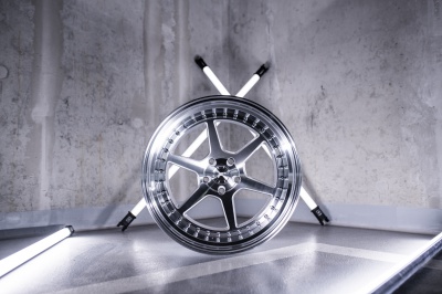 JR43 Silver Machined Face