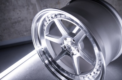 JR43 Silver Machined Face