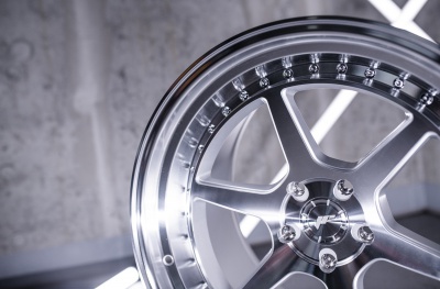 JR43 Silver Machined Face