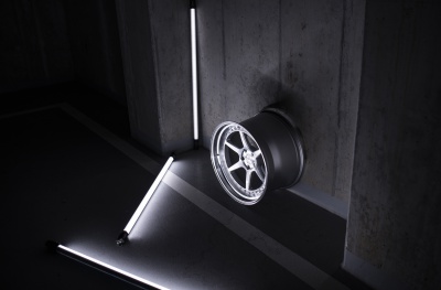 JR43 Silver Machined Face