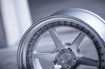 JR43 Silver Machined Face