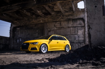Audi japan racing wheels details