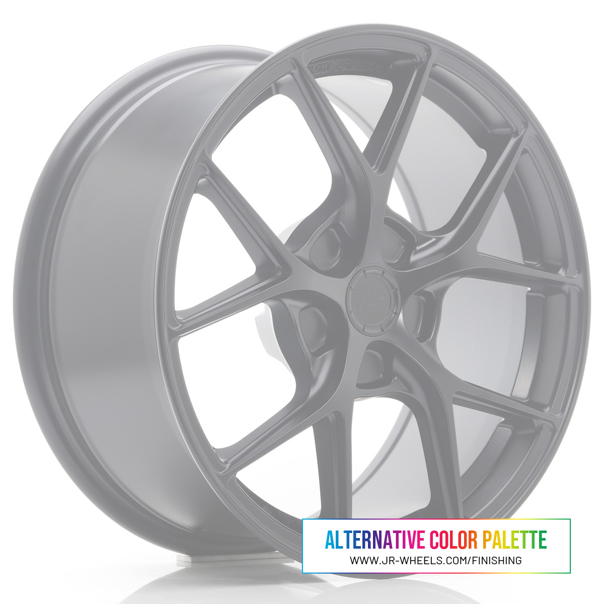 JR Wheels SL01 17x8 ET20-45 5H BLANK Custom Finish