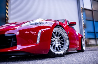 Nissan Silver Machined Face