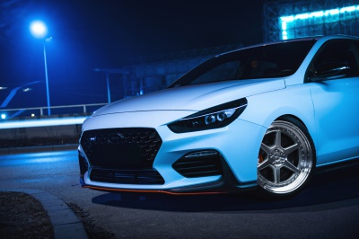 Hyundai japan racing rim details
