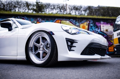 Toyota japan racing wheels details