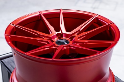 JR21 Matt Candy Apple Red