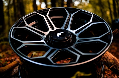 JRX11 Black Machined Tinted Face
