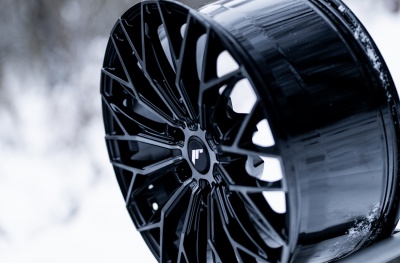 JRX12 Black Machined Tinted Face