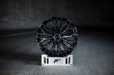 JRX12 Black Machined Tinted Face
