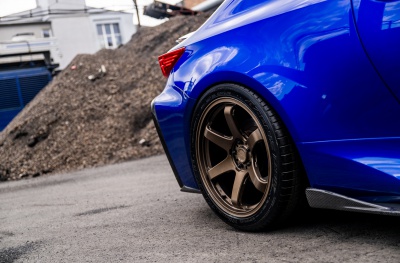Lexus japan racing rim details