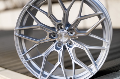 JR46 Silver Machined Face
