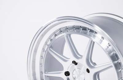 JR47 Silver Machined Face