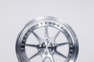 JR47 Silver Machined Face