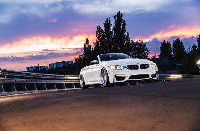 BMW Silver Machined Face