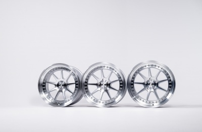 JR47 Silver Machined Face
