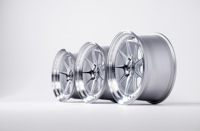 JR47 Silver Machined Face