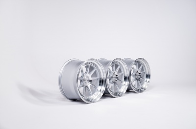 JR47 Silver Machined Face