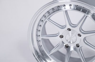 JR47 Silver Machined Face