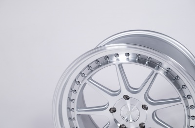 JR47 Silver Machined Face