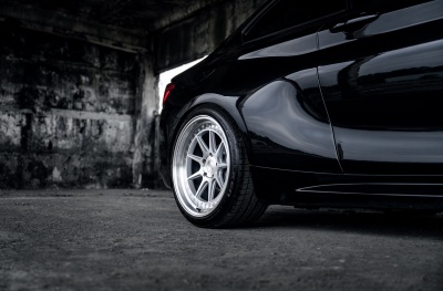 BMW Silver Machined Face