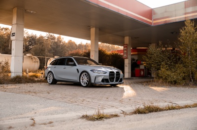 BMW Silver Machined Face