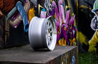 JR47 Silver Machined Face