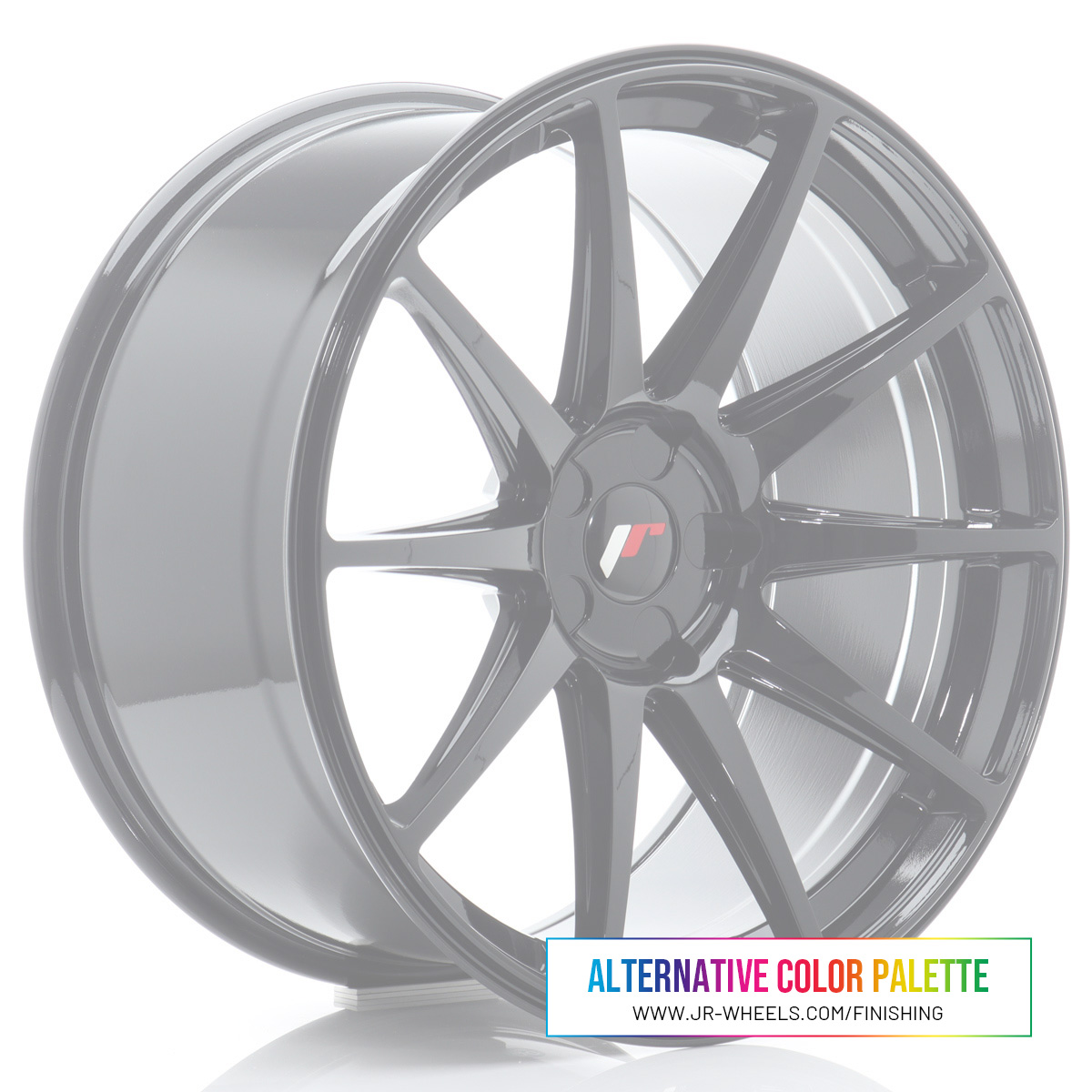 JR Wheels JR11 20x10 ET20-40 5H BLANK Custom Finish