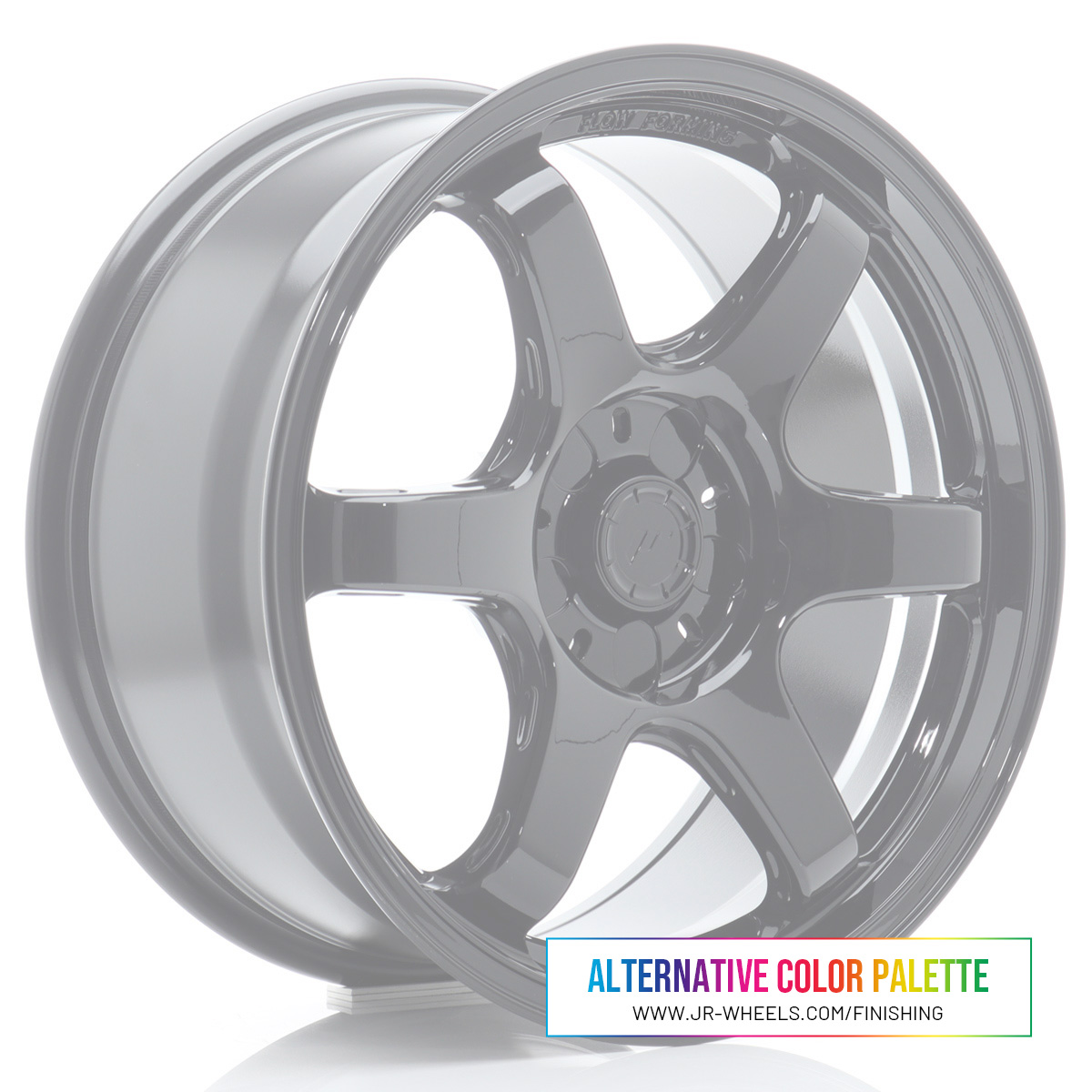 JR Wheels SL03 17x8 ET20-42 5H BLANK Custom Finish