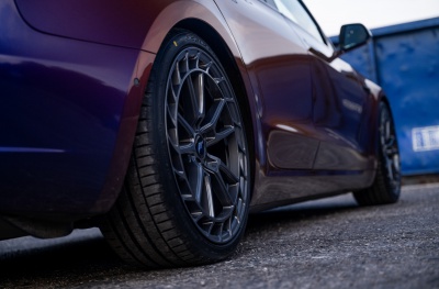 Tesla japan racing rim details