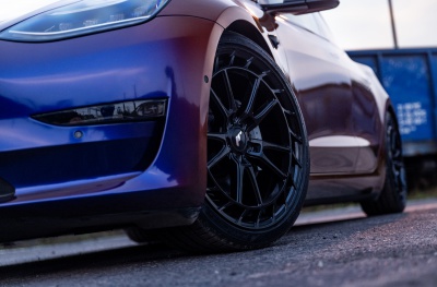 Tesla japan racing wheels details
